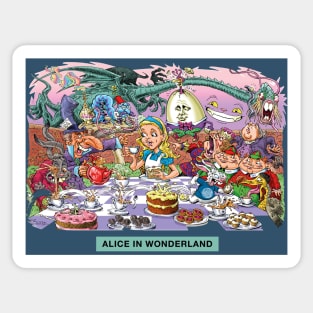 Alice in Wonderland Sticker